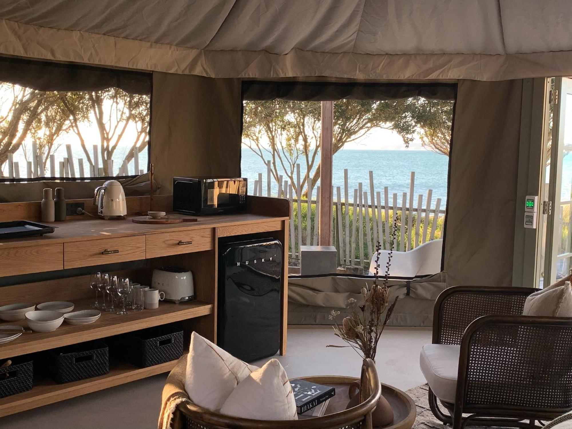 Te Whaanga Retreat & Spa Raglan Exterior foto